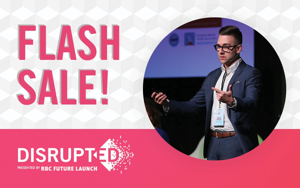 TechManitoba's tweet photo. DisruptED Future of Work is the only conference that brings together all the stakeholders that will impact your future career - educators, industry executives, employees and policy makers. 

It's too good to miss. And we just made it even more affordable. 
$50 OFF Jan 9 &amp; 10 ONLY https://t.co/IUdXLkrViU