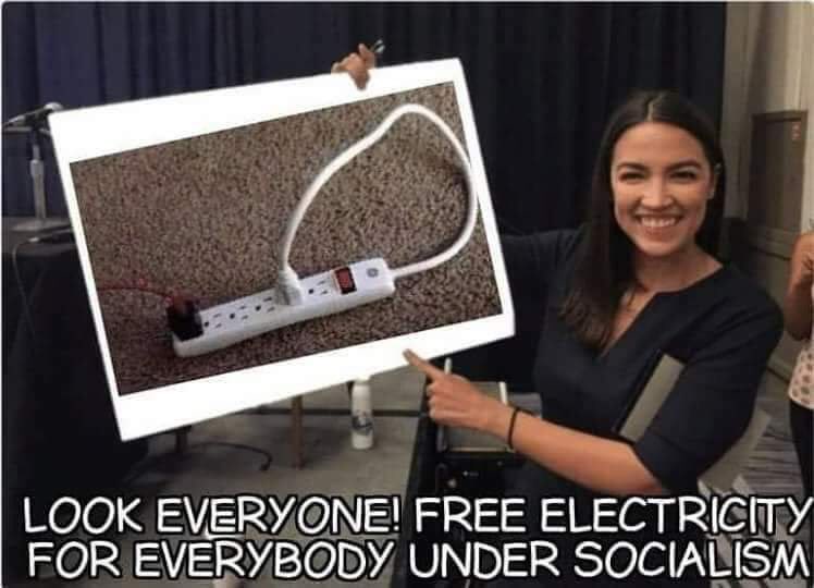 azureflow22's tweet photo. @AOC New York actually elected this dingbat https://t.co/CjnmY0tIA4