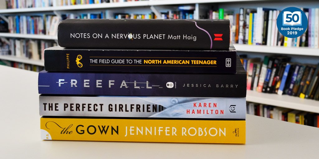 invitdbookclub's tweet image. We don't know if you've heard or not, but we're giving away five of the biggest books of the year! Sign up for the #50BookPledge and enter for you chance to win! bit.ly/2uC6s3q
