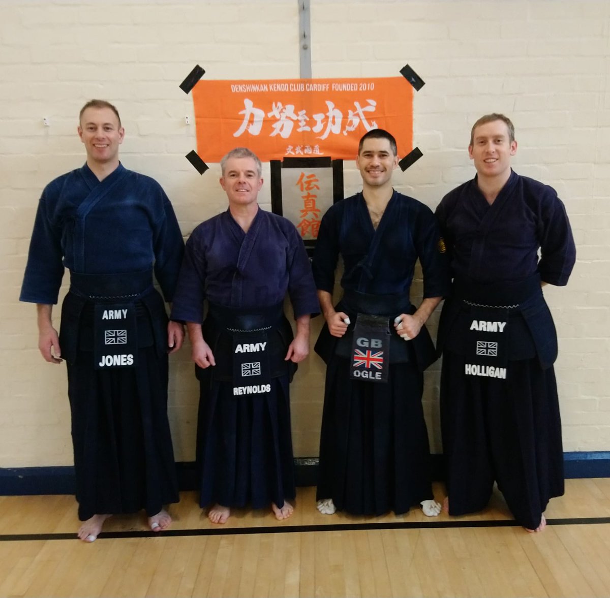 ArmyKendo's tweet photo. Army Kendo in Cardiff for new year training camp led by @GbKendo captain.

@DenshinkanKendo @ArmySportsLTRY @ArmySportASCB @BritishArmy @BritishKendo @ArmyMedServices @AdjutantGCorps @Official_REME @ArmyEdu https://t.co/GMVt9N8o1Z