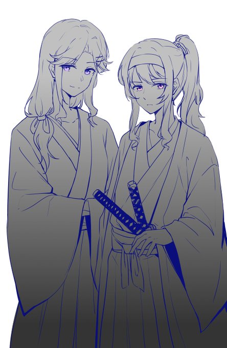 天堂少主&amp;护卫小克洛✨

打个包发一下
私设有 
OOC预警
#真矢クロ 