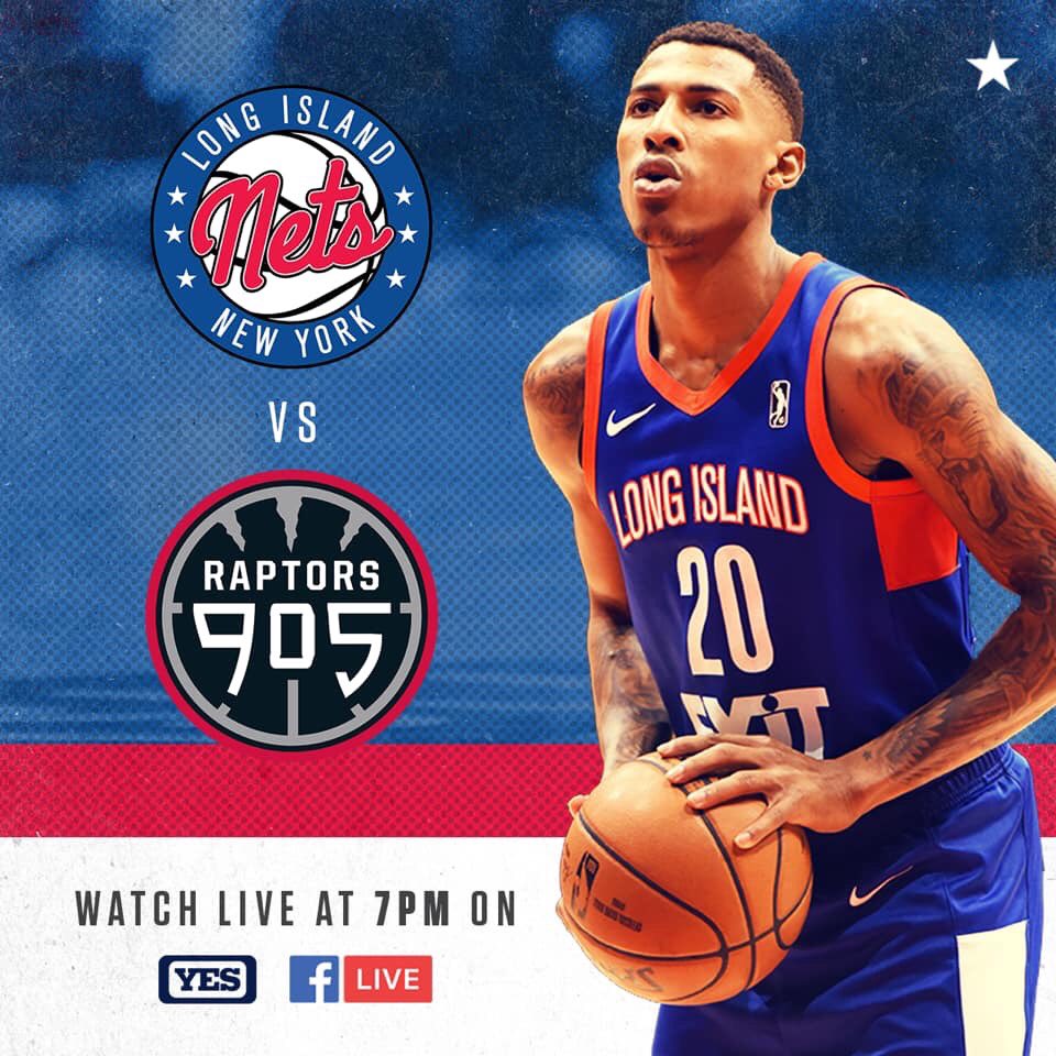 LinacreMedia's tweet photo. Weekend doubleheader starts tonight on @yesnetwork with the #LongIslandNets at @nycblive because we’re #AboutThatGLeagueLife!  #FlyWithDale #NBAGLeague #LinacreMediaEvents #LinacreMediaOnTV 🏀🎥🎛🎙📺🗽@longislandnets @nbagleague https://t.co/saTLvuh26T