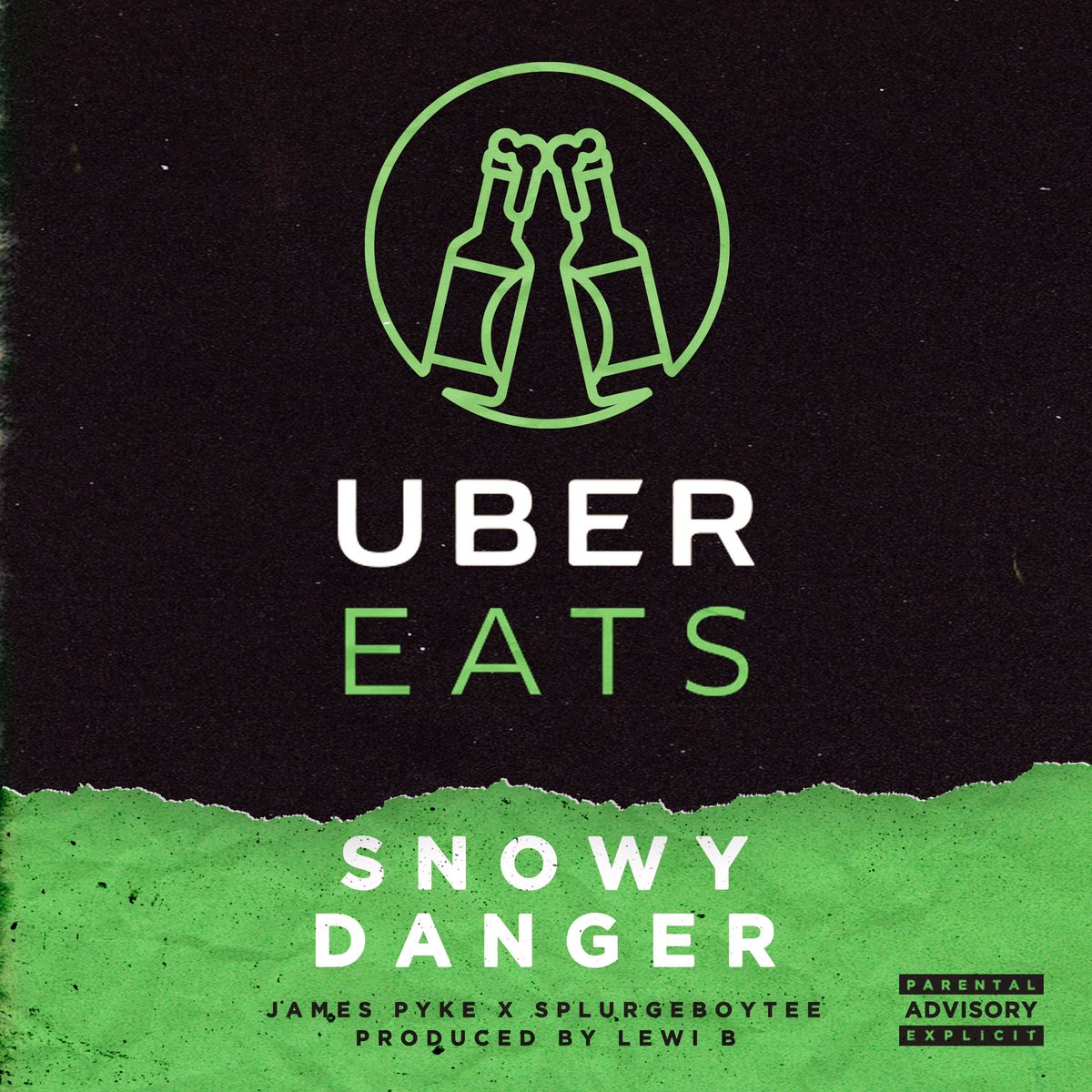 Image result for Snowy Danger - Uber Eats (ft. James Pyke and Splurgeboy Tee)