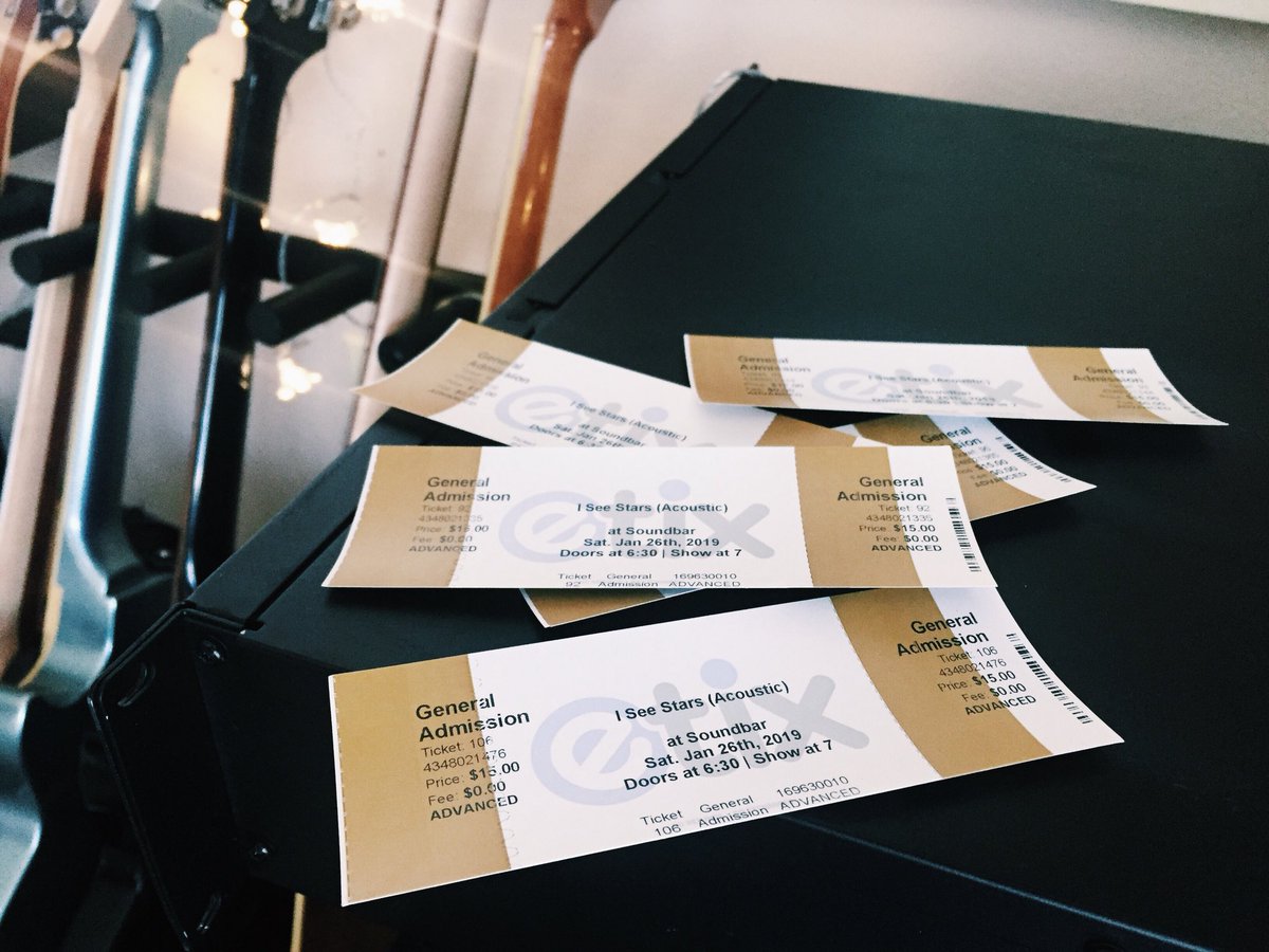 we’ve got presales for our acoustic show with <a href="/iseestarsmusic/">I SEE STARS</a> :D hit any of us up for tickets $15