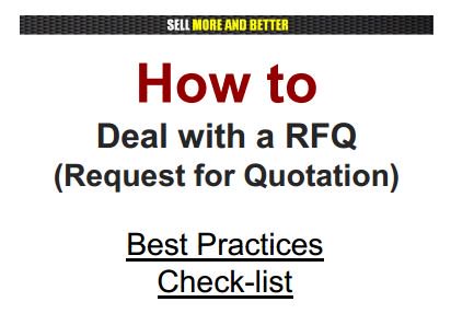 RaulGilo's tweet photo. HOW TO DEAL WITH A RFQ
https://t.co/G5BnYRD2kh
Like, Comment and Share!
#BusinessDevelopment #RFQ #RFP #RequestforQuotation #SalesDevelopment #SalesTips #Contractors #Procurement #Tenders #Offers #Quotations #Distributors #Representatives #Bids #Sales https://t.co/3YzuAWwRF1