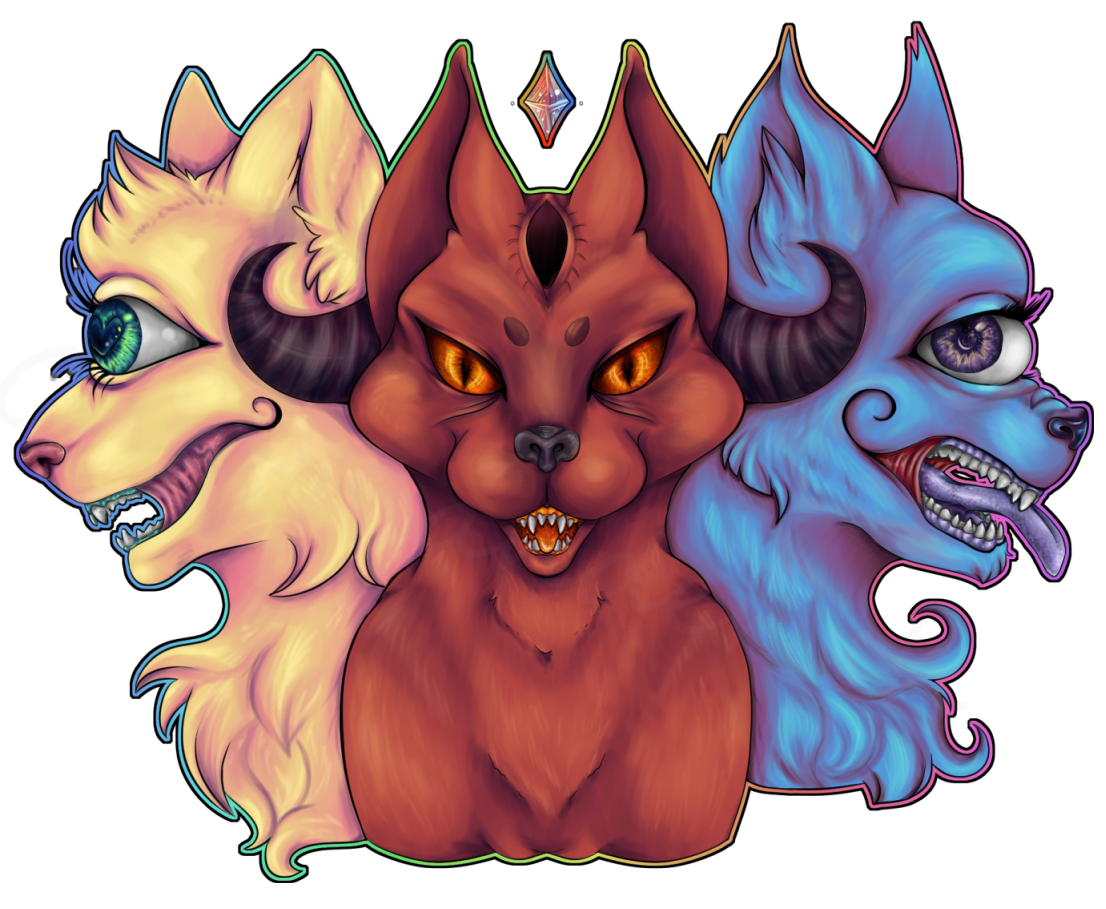Charmanderish's tweet photo. Hi I'm Charmander. I am 27 years old and a complete mess. 2019 is my year to finally harness my creative energy fully. Here are some of my favorite pieces I have ever done. Aanee my sweet bunny girl, random monster cats, Lacera my fursona, and Mikota my digimon inspired Mortiking https://t.co/liXRPKpInH