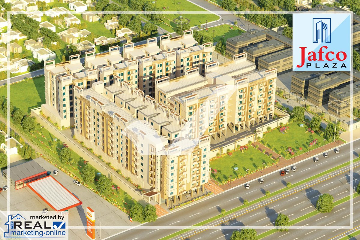 TRM_Pk's tweet photo. JAFCO Plaza - 2,3,4 &amp; 5 Room Apartments &amp; Shops
A Dream you can afford !
Visit JAFCO Plaza Site for Booking or click on ==> https://t.co/kem2br2kM3 Before It's too Late. People are taking advantage of Discount Offer up to 2 Lac Rs. 
#TheRealMarketingOnline #JafcoPlaza https://t.co/UHlD3oel4Y