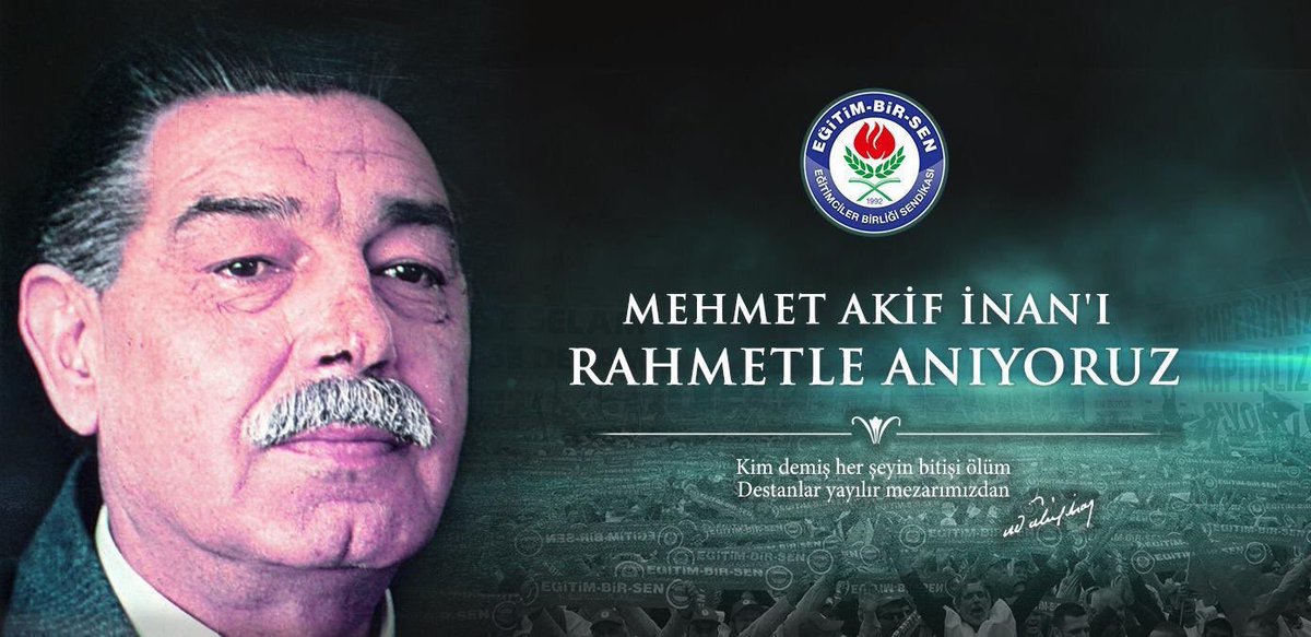 ebseskisehir1's tweet photo. Yaslasam gövdemi karlı dağlara, 
Sonsuz bir uykuya kavuşsam bir gün.
                            M.Akif İNAN

Çağın soylusuna selam olsun..
Bugün günlerden Akif İnan.                               #mehmetakifinan #ÖncülerUnutulmaz https://t.co/zWJlvbpdfT