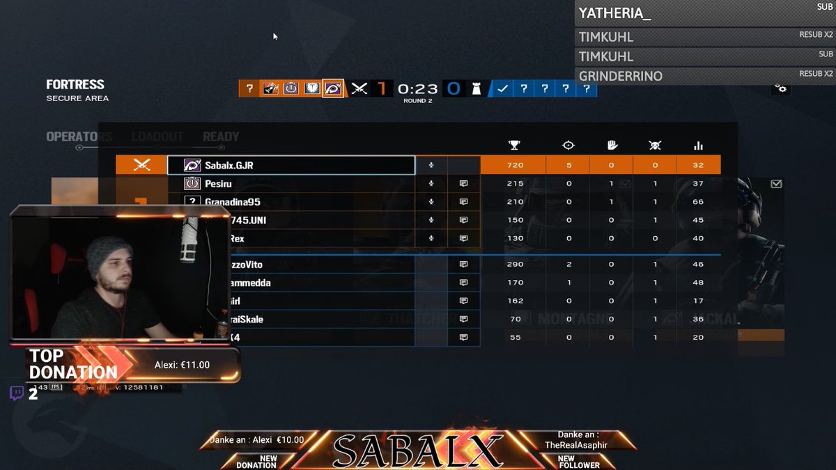 SabalxTv's tweet photo. War ein Hammer Stream gestern! Ace in dem ersten Spiel auf der neuen Map ( https://t.co/Y2pmz0mtXz ) Heute Abend wieder Live! Ich hoffe ihr seid wieder fleissig am start ;) https://t.co/oWOITvfmo3