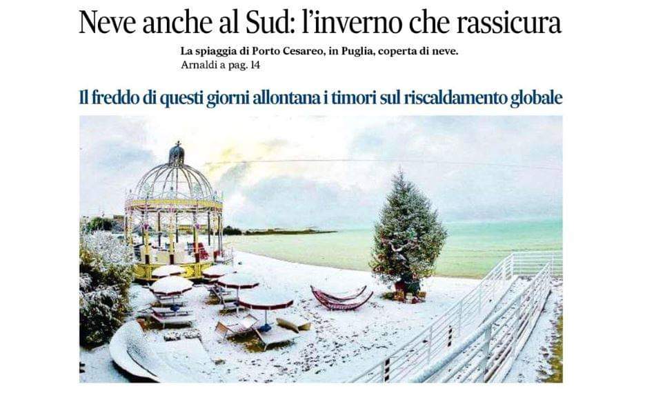 Prosopopea's tweet photo. @VirmanCusenza no ma belli i titoloni "clickbait su carta" con i soliti luoghi comuni e la confusione meteo-clima parlando di riscaldamento globale, anche quando l'articolo non lo menziona nemmeno. Mi complimento per il giornalismo responsabile de @ilmessaggeroit https://t.co/iH9lVtJ3OI