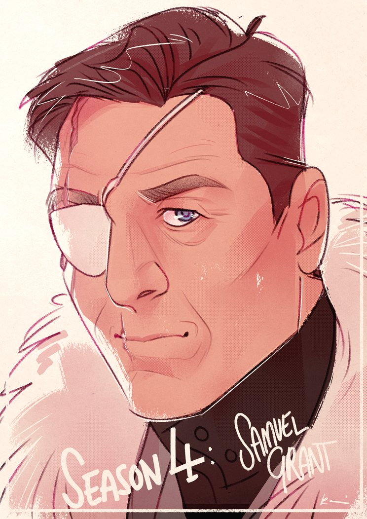 kamidog's tweet photo. my (wishful) @FrontierSeries Season 4 prognosis:
Grant lives!! And gets a sweet eyepatch and some scars that only make him more FORMIDABLE ๐๐๐
#frontiernetflix #samuelgrant https://t.co/Y0U0kznfhG