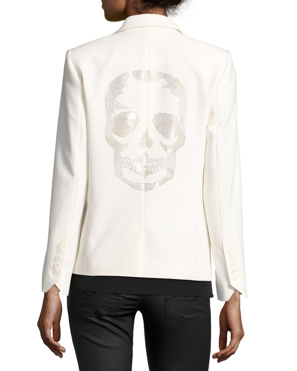 His and hers blazers because I secretly love skulls and couldn’t resist!