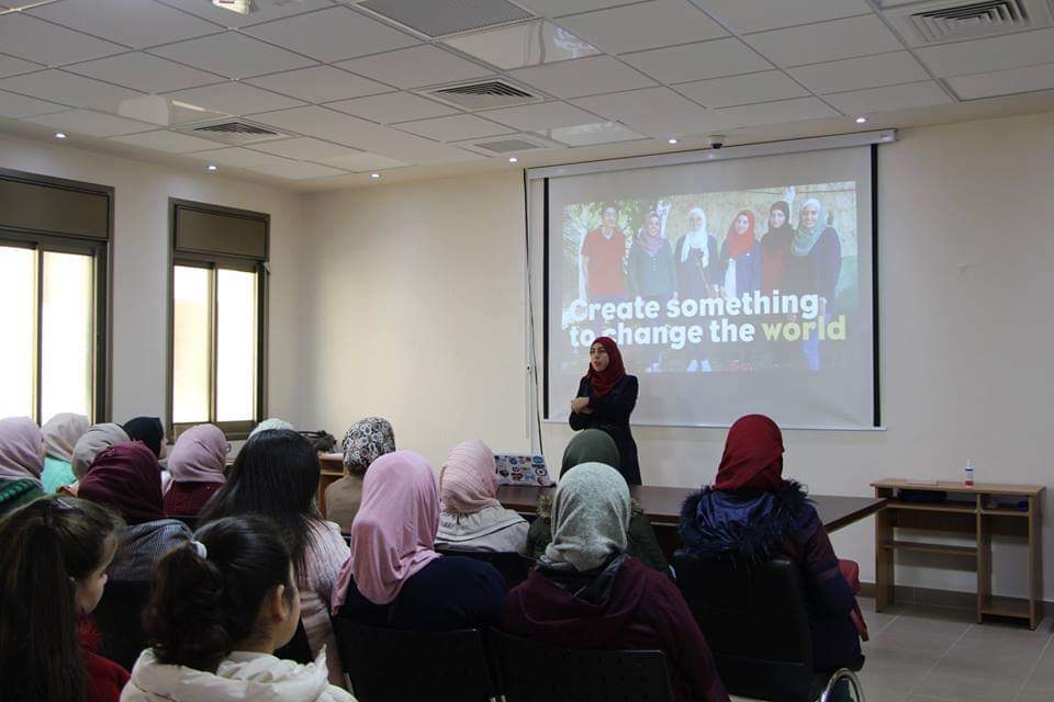 yamama_sh's tweet image. Kicking off the new season of @technovation in #Palestine #technovationChallenge #technovation