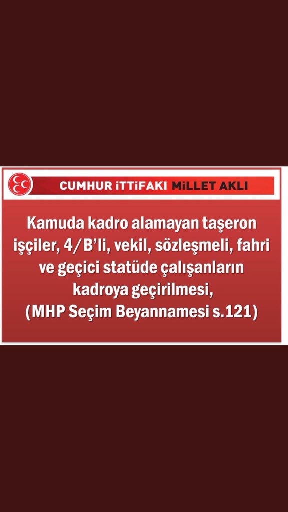 mali_aydemir89's tweet photo. #SözleşmeliMemurKadroBekliyor
5393 ve 657 4B'li SÖZLEŞMELİ PERSONEL GÜNDEME GELMEYİ VE VERDİĞİNİZ SÖZLERDE DURMANIZI BEKLİYOR.
@dbdevletbahceli @RT_Erdogan https://t.co/cGOV2i5MpF