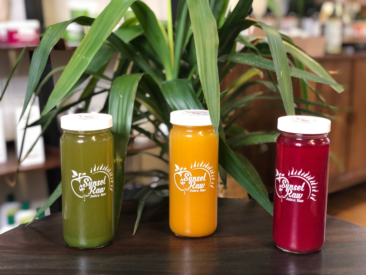 kacadas's tweet photo. It’s the start of a new year, turn over a new leaf- then drink it!
Beginning 1/8/19 we will be carrying cold-pressed juice from #SunsetRawJuice in our store for local customers. Sunset Raw juices are freshly made #nonpasteurized, #coldpressedjuice in #glassbottles. https://t.co/ui7Rim3CdE