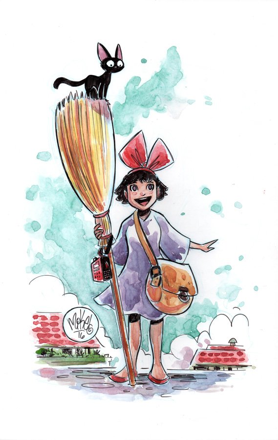 Happy birthday to Hayao Miyazaki who made some of my fav films of all time! 