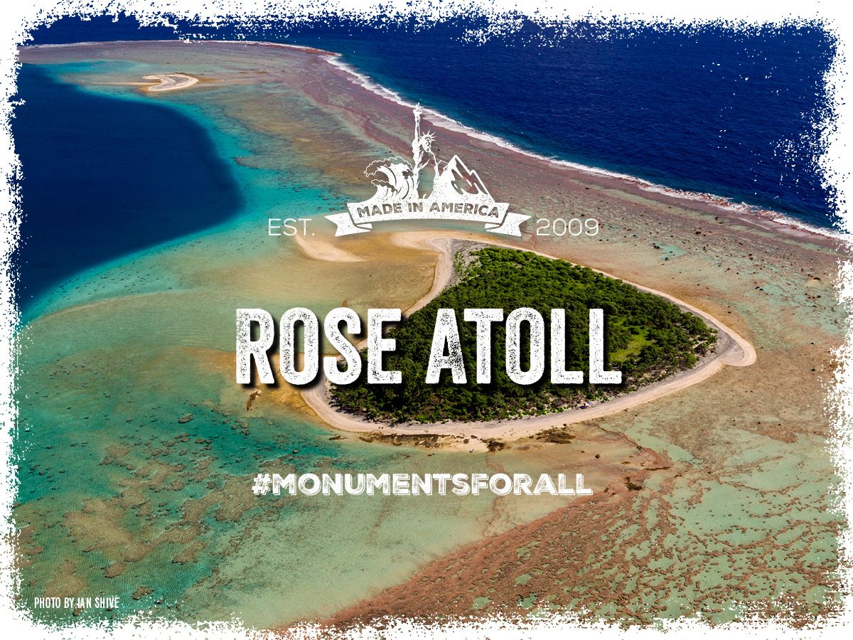 OceanCoalition's tweet photo. Happiest (almost) birthday to another beautiful marine national monument: Rose Atoll! Rose Atoll was established on 1/6/09 -- but did you know you can take a dive right from your couch? Check it out to see why we need #MonumentsForAll: https://t.co/p9RNI7XCZl https://t.co/fwlYs9bW4t
