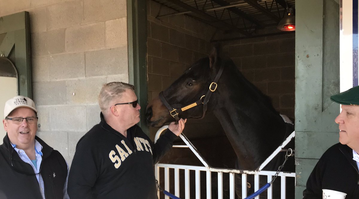 bradcoxracing's tweet photo. @Tenstrikeracing in the house with Warrior’s Charge. #TenStrikeRacing #TeamCox #bradcoxracing @LCrow11 https://t.co/I5hoshVQtG