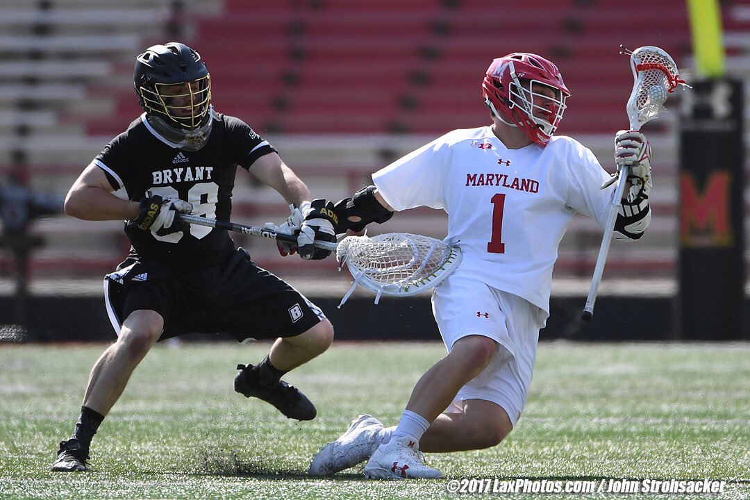 Excited to announce my commitment to play division 1 lacrosse at Bryant University! Go dogs!