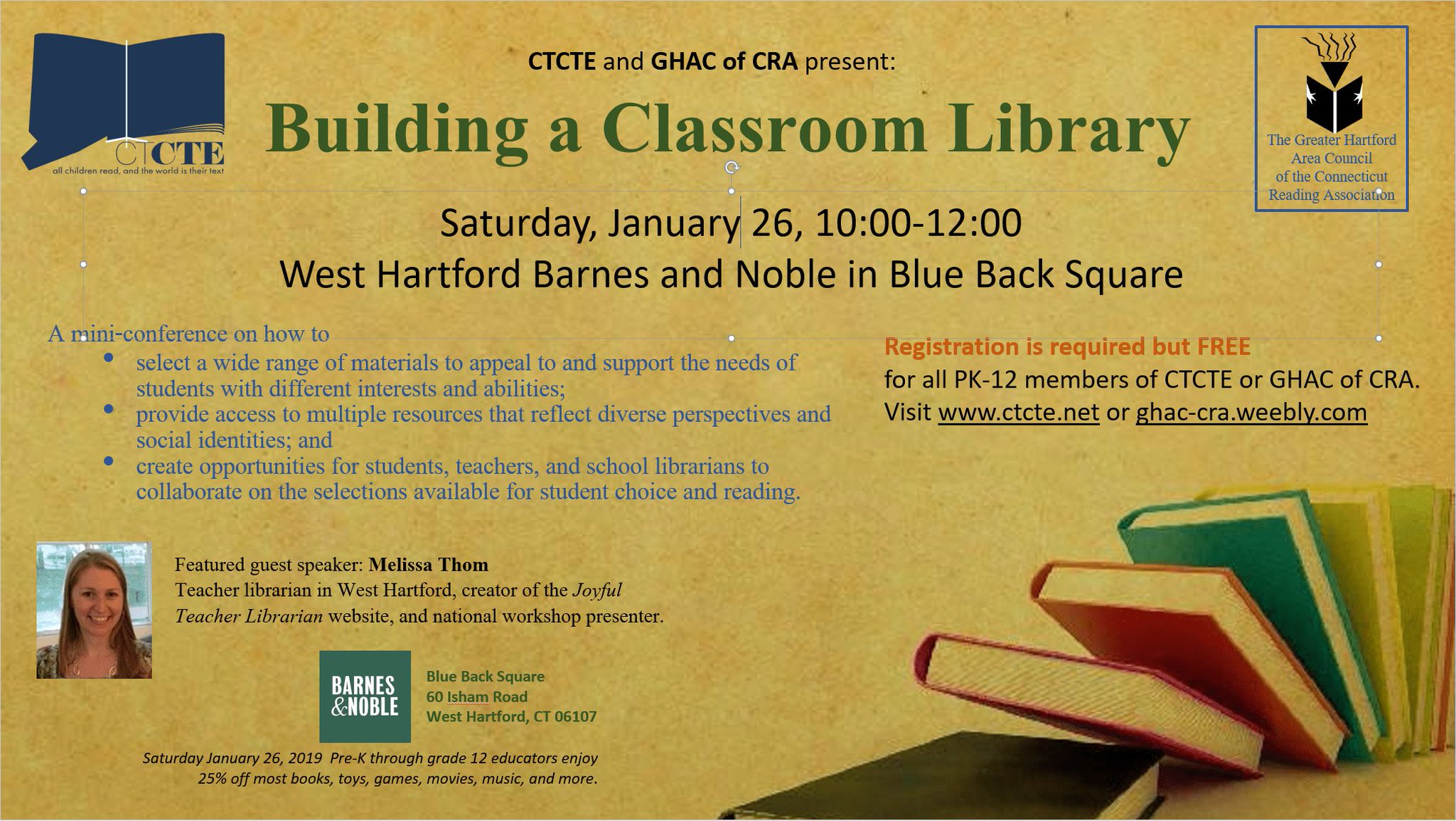 Ct Cte On Twitter Have You Registered Yet Free Event At Barnes