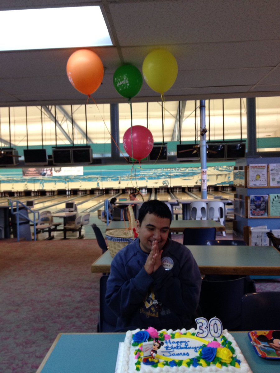 DameJEMarshall's tweet photo. @RepSwalwell My autistic son shared his birthday cakes at this bowling alley. He made many brief visits to watch a minute of bowling and then move on, a walk-through as a comforting routine. It was one of many touchstones in his life, making the rounds in his community. #TorranceShooting https://t.co/0ijJr91ur1