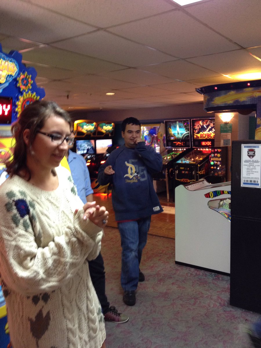 DameJEMarshall's tweet photo. @RepSwalwell My autistic son shared his birthday cakes at this bowling alley. He made many brief visits to watch a minute of bowling and then move on, a walk-through as a comforting routine. It was one of many touchstones in his life, making the rounds in his community. #TorranceShooting https://t.co/0ijJr91ur1