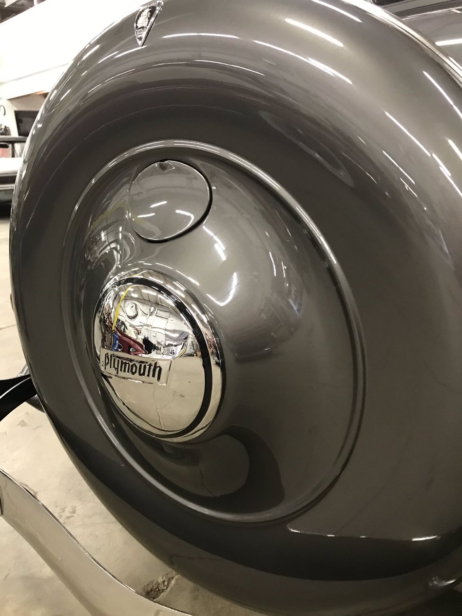 antique_auto's tweet photo. Sneak peak for next week’s Cavalcade ... don’t forget to visit our booth! #cavalcadeofcustoms #Cincinnati  #downtowncincinnati #plymouth #autorestorarion https://t.co/EgqKMBqlGq