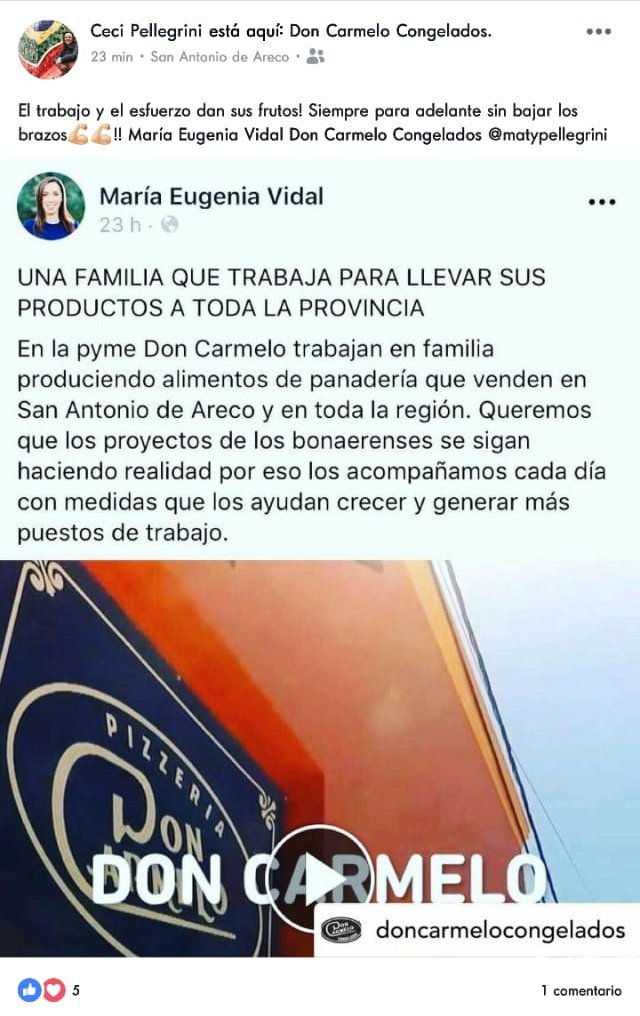 pacoduranona's tweet photo. Lo único que aportó @mariuvidal a las Pymes y Comercios de #SanAntoniodeAreco y de los 135 Municipios de la Provincia de BsAs es #desempleo, #tarifazosydespidos, baja brutal del consumo, ajuste, aumento sideral en los costos y abandono de las economías regionales. https://t.co/KeSwGgkb4Y