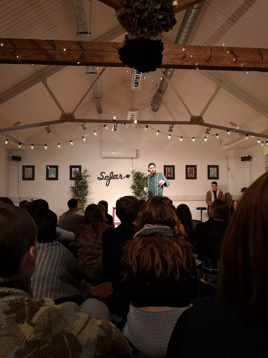 Brilliant experience through <a href="/sofarsounds/">Sofar Sounds</a> @SofarLondon music platform - not to mention to hilarious <a href="/jesterjacobs/">Joe Jacobs // Moose Solutions out now</a> telling it like it is 🔥