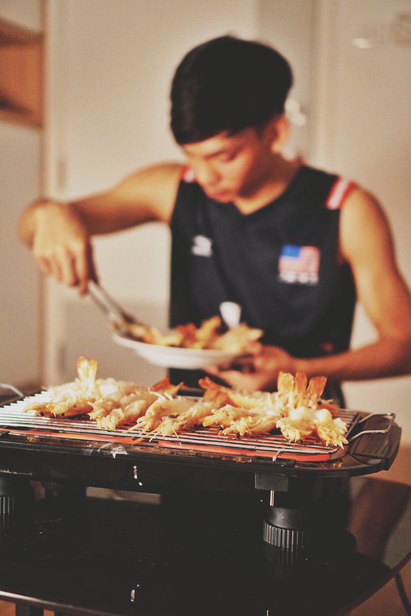 sandwiz's tweet image. กุ้งเผาเที่ยงคืน by @kitiqan_
เราคงไม่ผอมแล้วหละ ถ้าเชฟทำอาหารน่ากินขนาดนี้ 😛
#SWMN