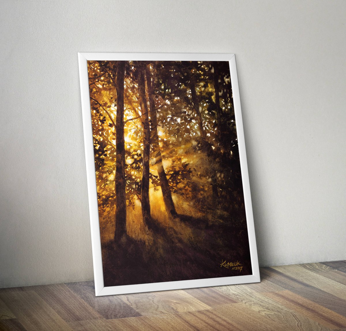 K_KmiecikART's tweet photo. dark forest painting | wall art prints, watercolor print, glow in the dark, landscape painting print, watercolor forest, brown artwork https://t.co/HvXVfN2nY1 #Etsy #artprints #artonetsy #etsyseller #print #buyprint #artprint #prints #art #ForestWallArt https://t.co/umWzyDXMC5