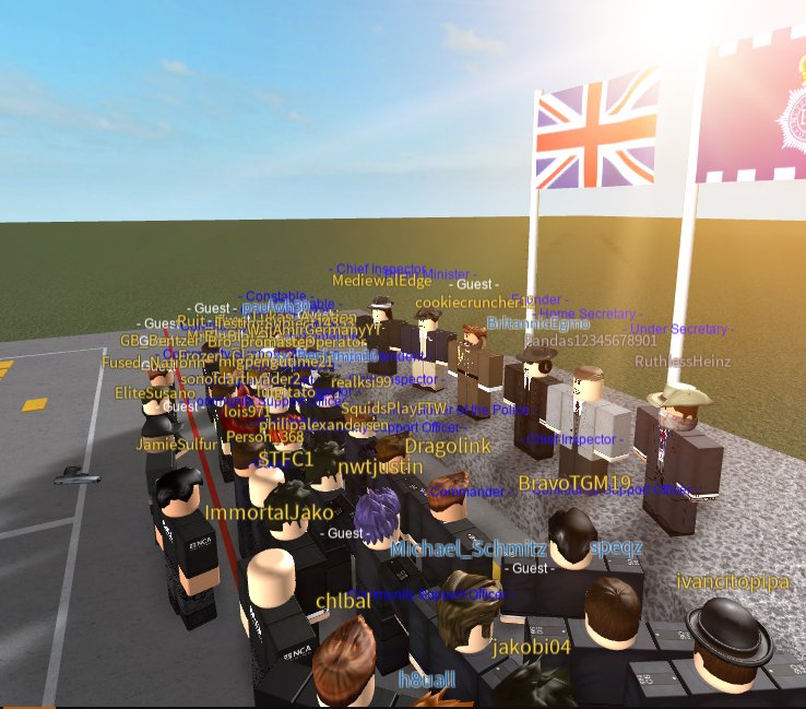 MillenaryRBLX's tweet photo. Earlier today an inspection took place including all law enforcement agencies of @BritannicEgmoUK . Supported by the many reforms made by this newly elected government, the inspection ensured the maintenance and quality of this country’s law enforcement. https://t.co/w4jvjeRVKM