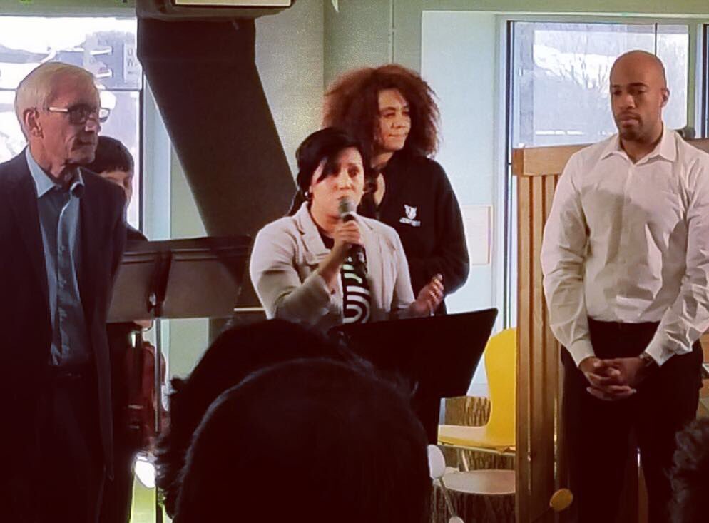 Incredibly honored to introduce our next Wisco Gov <a href="/Tony4WI/">Tony Evers</a> and Lieutenant Gov <a href="/TheOtherMandela/">Mandela Barnes</a> this morning at the <a href="/PlayAtMCM/">MadisonChildMuseum</a>! Delighted that they have chosen BBBS as their nonprofit beneficiary for the inaugural festivities. <a href="/BBBSDaneCounty/">BBBS Dane County</a> #defendersofpotential #kidsfirst