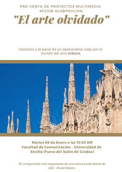 UrbanoSevilla's tweet photo. @UrbanoSevilla os invita a esta excelente gala de proyectos, en ella podréis disfrutar de historias inolvidables. ¡acompáñanos!
#Sevilla #Fcom #labprocom https://t.co/vaiFoVx3y0