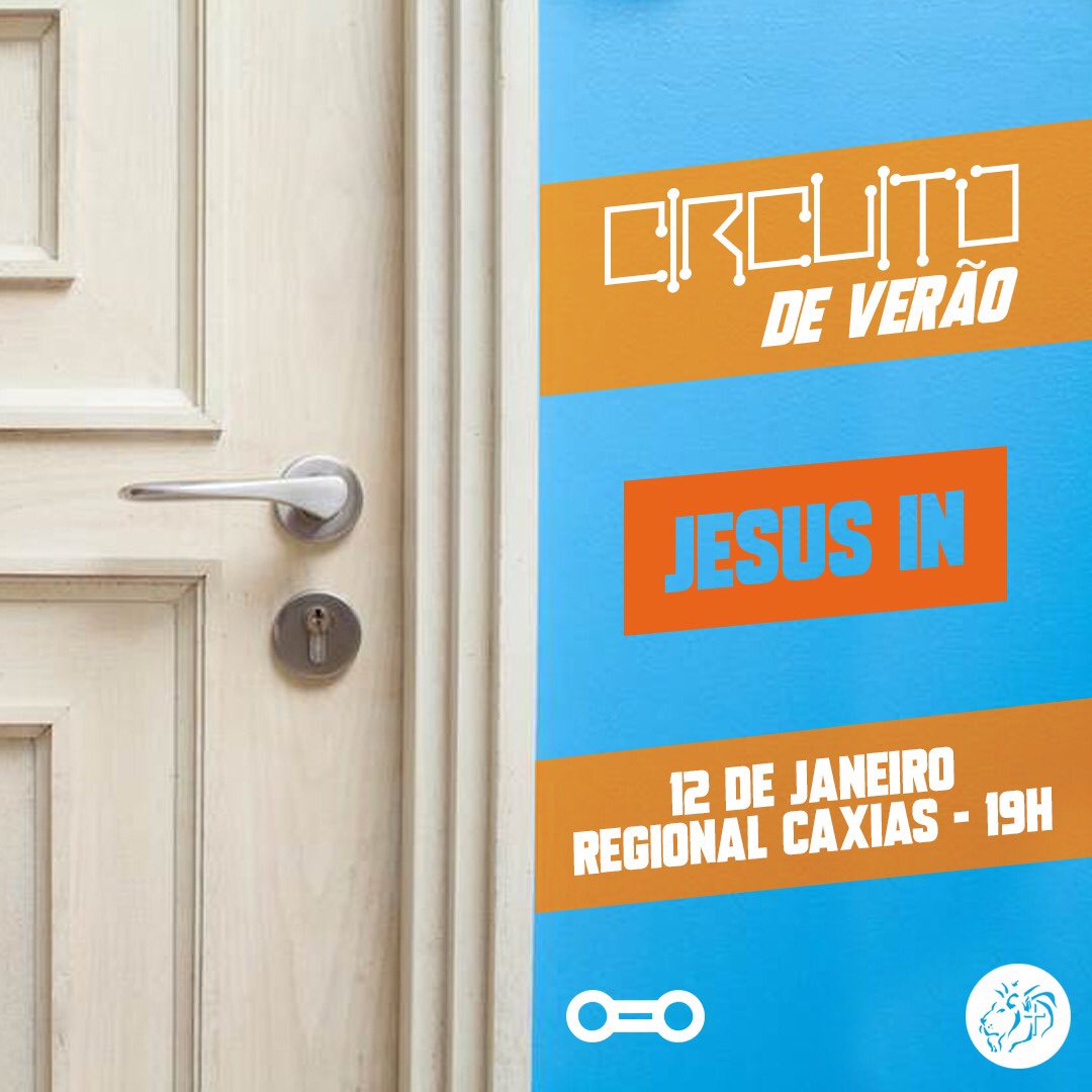 juventudepvnjl's tweet photo. Primeiríssimo encontro de 2k19... Circuito de Verão Oxigênio!!!
Projeto Vida Nova de Duque de Caxias
Av. Dr. Manoel Teles, 1055 - Centro
Dia 12/01 às 19h
Vem geral!!! #JesusIn https://t.co/i2468trE07