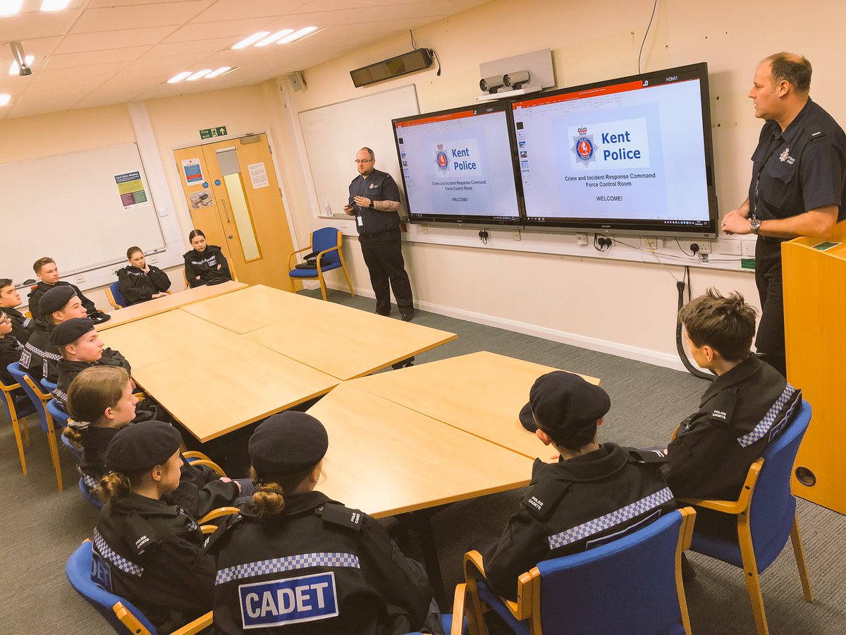 KentVPC's tweet photo. The #TonbridgeVPC visited @kent_police Force Control Room today to witness the amazing work undertaken 24/7 by our marvellous and highly skilled Control Room staff - #herosinaheadset #unsunghero #multitaskingexperts #FCR #Policecadets #Team999 #cadets #PoliceFamily
PS https://t.co/bJesIYLfna