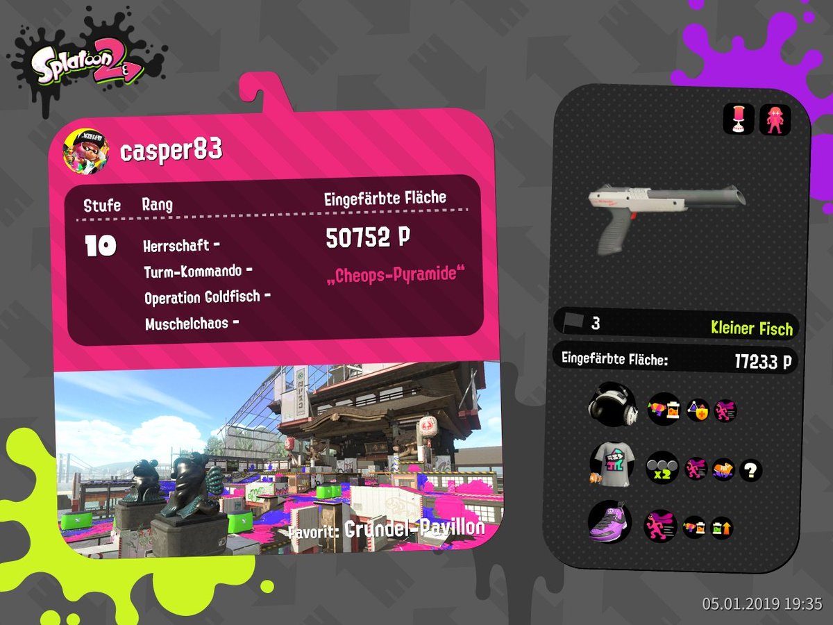 #Splatoon2 #SplatNet2