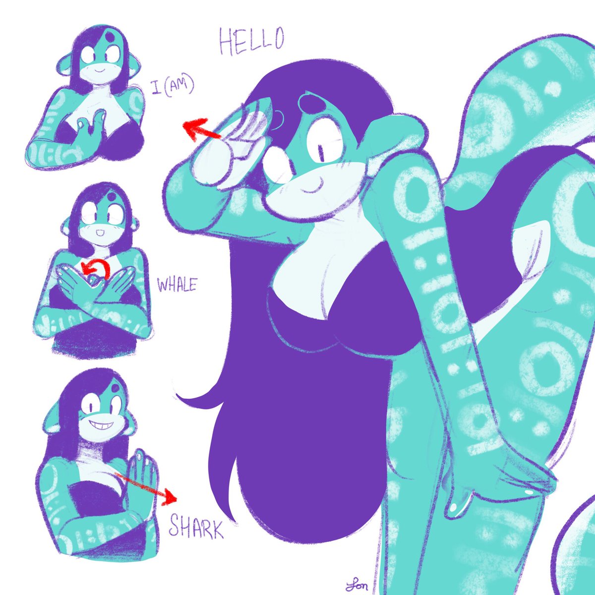 jonblissart's tweet photo. Lazy Saturday doodle - did you know Whale Shark is mute? no one knows her real name, as it is only pronounceable under 15 feet of saltwater and made of sounds undetectable by humans https://t.co/miOOxdh4Mw