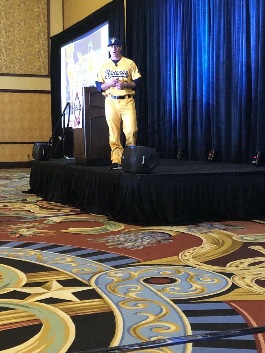 JoshGar's tweet photo. Ugly jerseys but great job speaking today @CoachCox19 and @Gillum13! #ABCA2019 https://t.co/J9rcu8CKtR