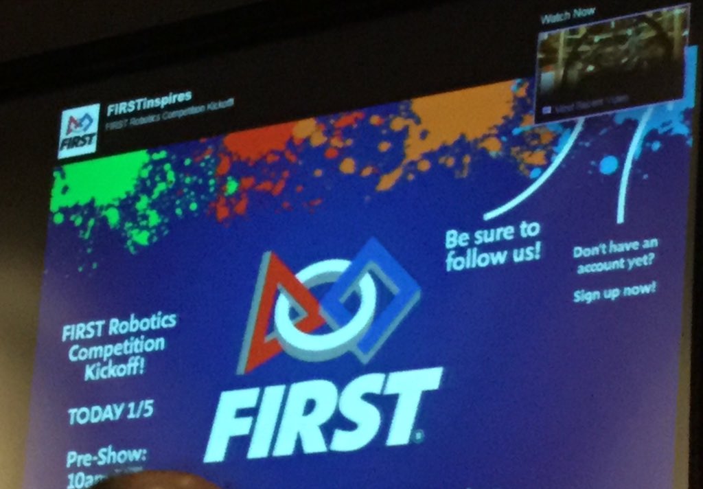 ToddKnobloch's tweet photo. FRC Robotics Kickoff. Ready for this year’s challenge.#2020HowardWinn @NE_IA_STEM @Crestwood_HS https://t.co/DMKa7ine8r