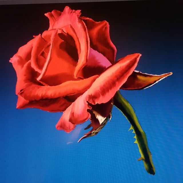asfarnham's tweet image. Good evening, everyone. The flower is complete. Ain't it purrty?? Now it is time to tie in all of the elements of this picture. More to come... ;) #roseartwork #redroses🌹 #digitalart #digitalpainting #digitalartdesign #digitalartpainting #2d #clipstu… bit.ly/2GX4ZQQ