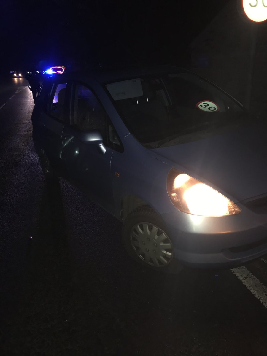 NSRAPT's tweet photo. Following a pursuit with this stolen vehicle around #Ipswich and the surrounding areas it was stung by @NSRAPT
#Daley from @NSPoliceDogs has helped detain two of the occupants of the car.
✅ car recovery
✅ two #arrested
#Pc1202 #Pc812 #Pc853 #Pc1620 https://t.co/gJoZAiHmsN