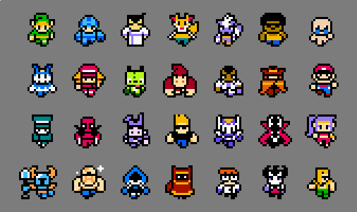 Link Pixel Art 16X16 : V 1.4 featuring 50+ New Items! - Pixeltier's