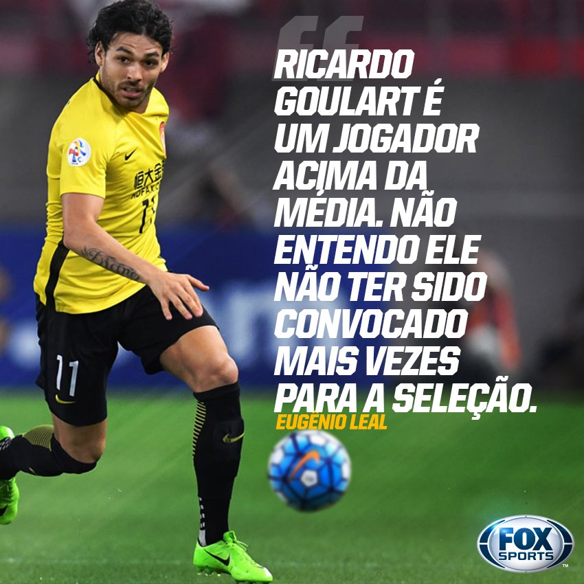 🇧🇷⚽ MERECE A AMARELINHA! Sonho de consumo de brasileiros e especulado no <a href="/Palmeiras/">SE Palmeiras</a>, Ricardo Goulart merecia mais chances na Seleção Brasileira, segundo Eugênio Leal! 

Será que jogando no Brasil ele terá mais oportunidades?