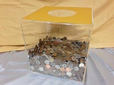 現金つかみ取り
