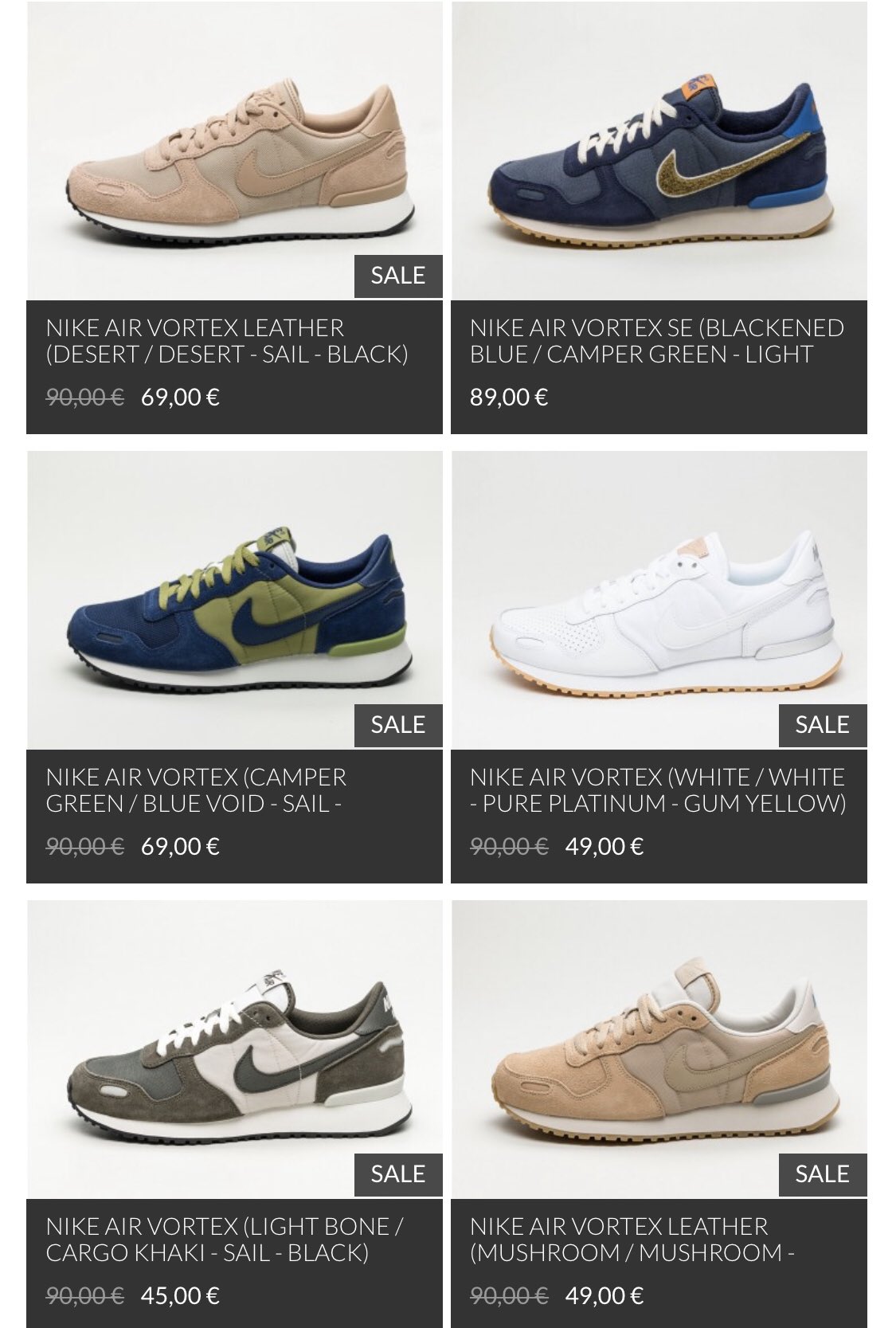 Nike air vortex camper deals green
