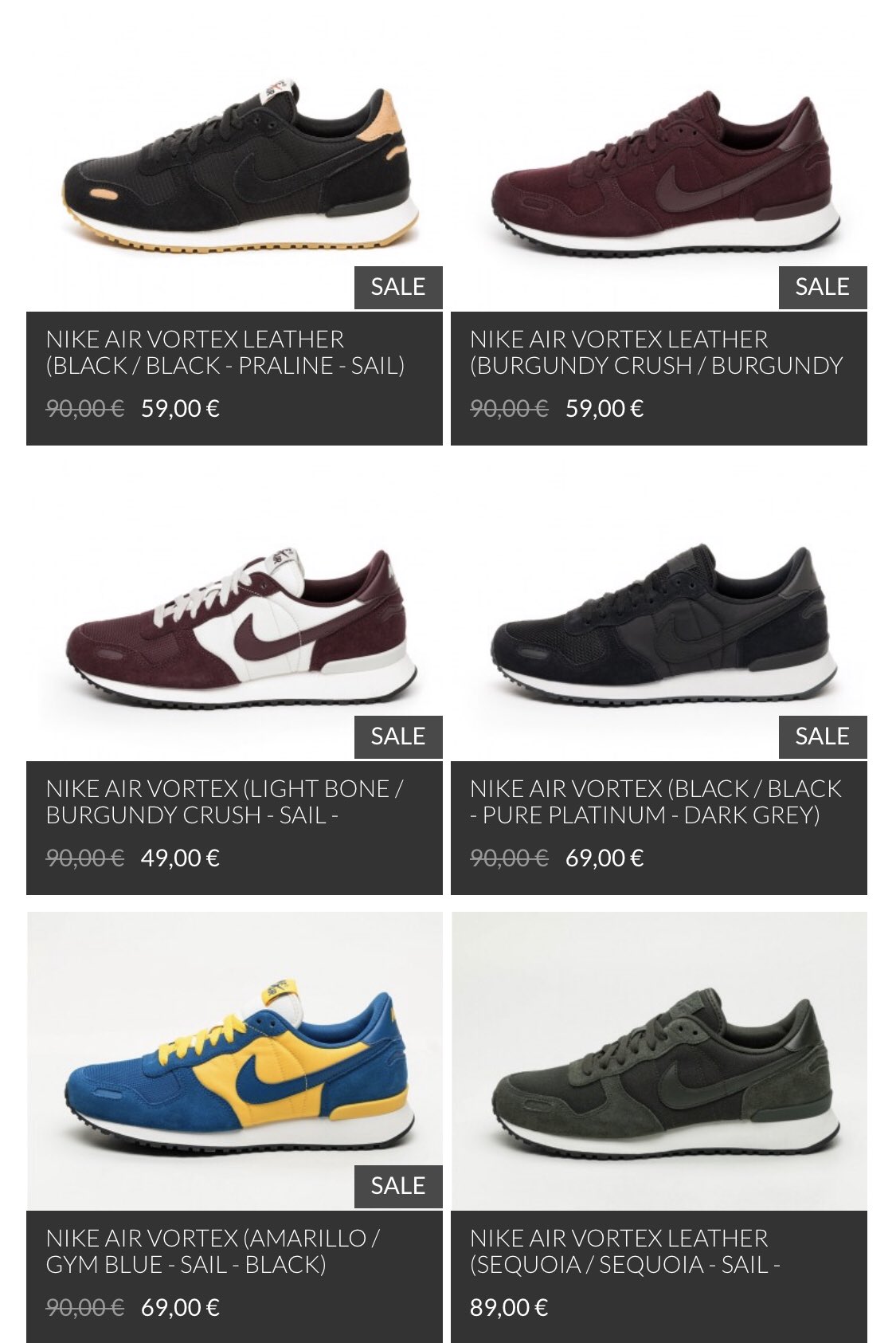 bellen systeem Clancy SNKR_TWITR on Twitter: "Various cw's of the Nike Air Vortex are available,  some on sale, via Asphaltgold https://t.co/FKg64b2P6J #snkr_twitr  https://t.co/J7aH7qwaNQ" / Twitter