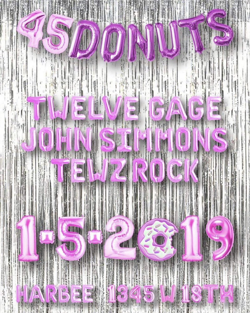 HarbeeLiquors's tweet photo. Tonight we have @45Donuts 🍩 All 45s, all night. DJs Twelve Gage, John Simmons @djjohnsimmons, and Tewz Rock @TEWZ1 playing the best of #classicHipHop, #BoomBap, #RnB, &amp; #HouseMusic w/a dash of #funk, #soul, and #disco 💃🕺 All #vinyl 💿 1 free donut for the first 45 guests 🍩 https://t.co/Sk6NPZm2o5