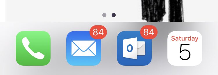 RenataSMGomes's tweet image. I guess this is the meaning of work-life balance!? #workmail #privatemail #balance #workaholics