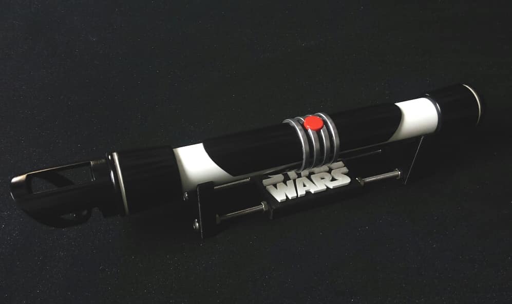 namivanmar's tweet photo. My first finished 3D printing project. Not perfect but OK. #3dprinting #starwars #forceunleashed2 https://t.co/ZO2P0kz0Ap